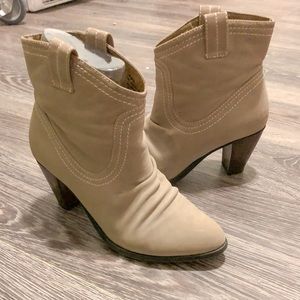 Greige Booties
